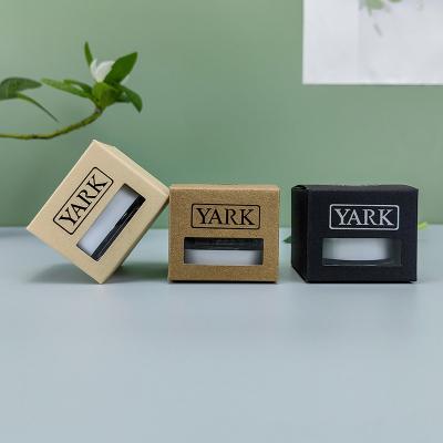 China Eye cream jar square concentrate glass jar lid cube jar recyclable custom printing child safe paper box for sale