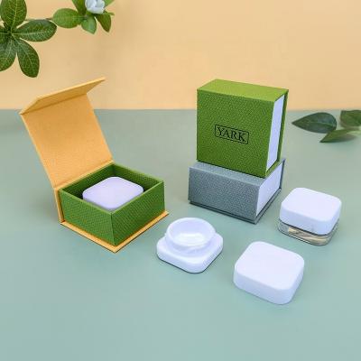 China Recyclable Custom Printing Glass Magnet Closure Concentrate Container Jar Paper Box Packaging Box for sale