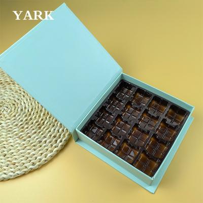 China Handmade Yarktech Fully Customized Rigif Cardboard Magnetic Closure Gift Box For Chocolate Gift Packaging Cartons Folding Box With Insert for sale