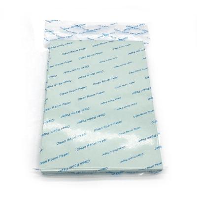 China High quality A4 80 GSM dustproof copy paper for cleanroom 100% light blue wood class100 a4 paper pulp material WCZ0011 for sale