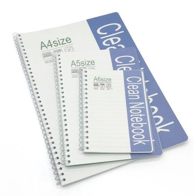 China A4/A5/A6 Spiral Cleanroom Lint Free Notebook Anti-Static Notebook Dust-Proof Cleanroom Notebook for sale