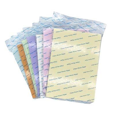 China Woodpulp ESD cleanroom printing paper A3 A4 A5 cleanroom paper dust protected wholesale 100% lab use for sale