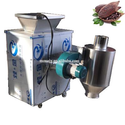 China Cocoa Bean Automatic Cocoa Sheller Coffee Bean Shell Peeling Machine for sale