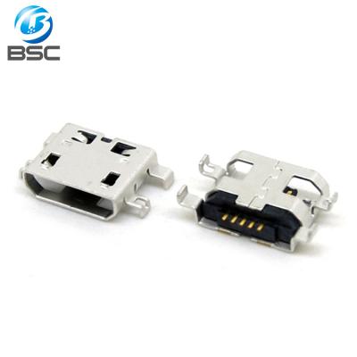 China Wholesale USB 2.0 Connector PCB China Micro Female Socket Solder Fill Type B for sale