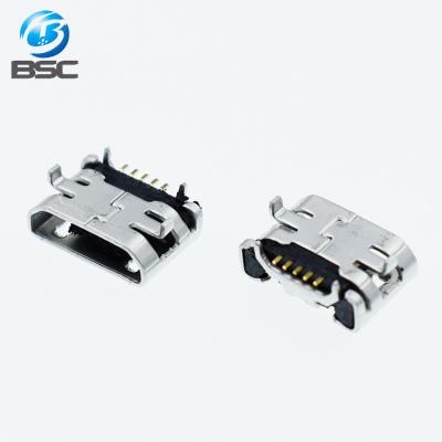 China Good quality pcb and 5 pin usb female receptacle connector micro horn type b best price steer for sale