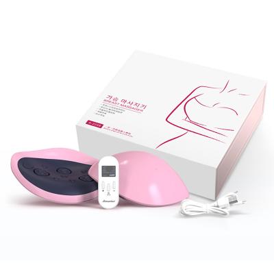 China Mega Lactation Rechargeable Silicone Vibrator Female Pink Heated Silicon Women Vibrator 2 Pads Wireless Electric Vibrating Hot Massager Silicone Breast Care for sale