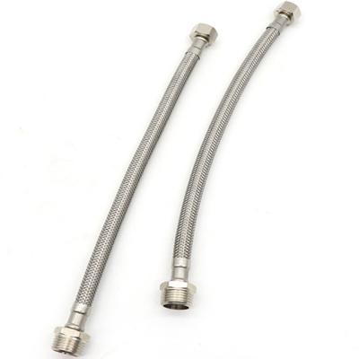 China Modern Extended Wire Outer Bathroom Braided Stainless Steel Hose for sale