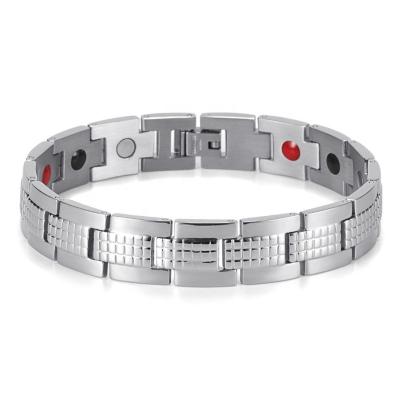 China Magnetic Health Care Power Energy Bracelet Price Blood Pressure Control Bracelet Men Shape Jewelry for sale