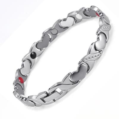 China Health Care Germanium Titanium Sports Magnetic Energy Bracelet Wristband For Health for sale