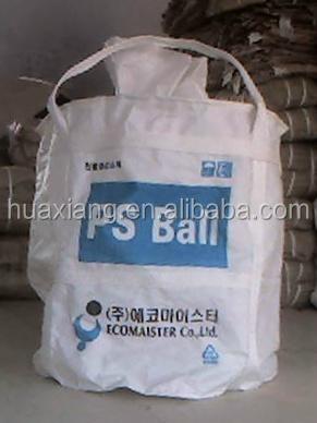 China New breathable bulk bag or flexible container bag for ps ball gc01 for sale