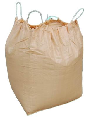 China Uncoated Type 1 Ton PP Bulk Rope Bag Te koop