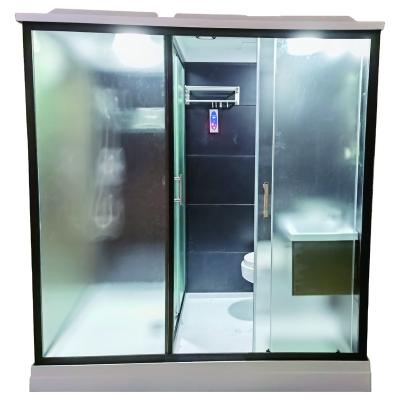 China Modern Black Series All Prefab Shower In A Prefab Bathroom Bathroom Units for sale