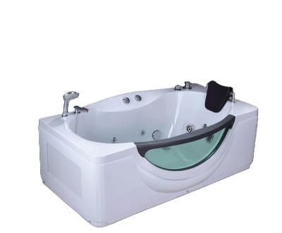 China Factory Wholesale Rrectangle Free People Used Whirlpool Free Bathtub And Bubble Shower Massage for sale