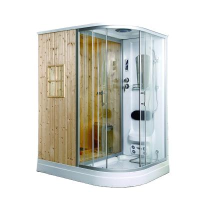 China Factory Manufacture Modern Portable Wooden Sauna Room And Steam Combination Room Sauna Room for sale