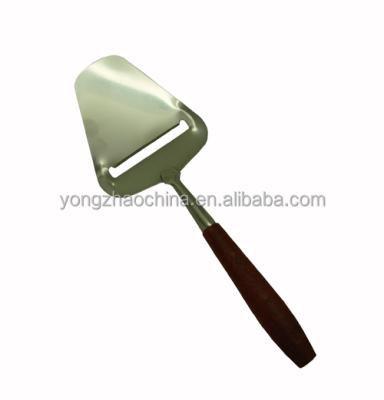 China Sustainable cheese slicer with wooden handle for sale