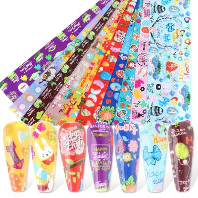 China Korea Popular Designer New Arrival Nail Tips Colorful Nail Foil Roll Korea Nail Transfer Foil Decal for sale