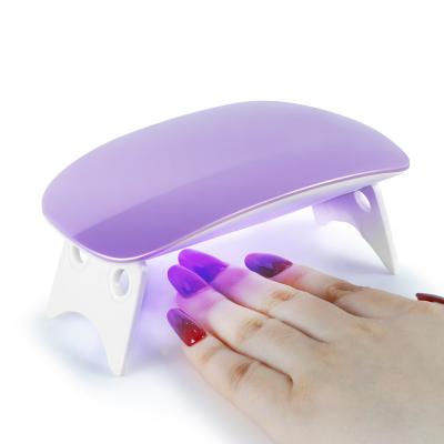 China Nail Art Beauty Energy-Saving And Portable Sunone Nail Lamp Mini Light 6W UV Lamps For Gel Nail Dryer for sale