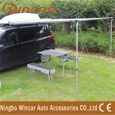 China A lona da barraca e do toldo 280G da chuva do carro instante de 2 x de 2.5m Setup o lado da asa à venda