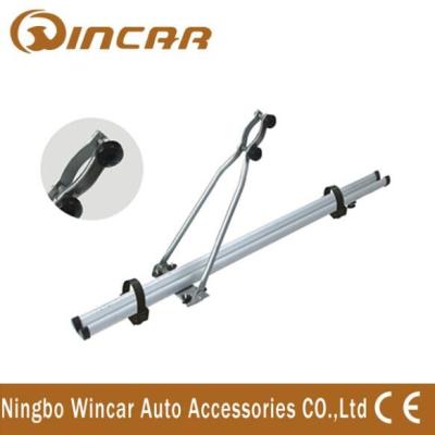 China 135CM pre-assembled Aluminum automotive roof mounted bike carrier for sale