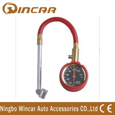 China Heavy Duty Dial Tire Gauge/Car Tyre Deflator with Hose for WH36 for sale