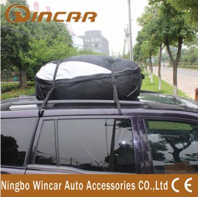 China fireproof Waterproof Roof Top Cargo Bag carriers of 600D polyester oxford for sale