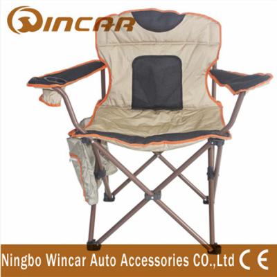 China 600D polyesterdoek die Openlucht het Kamperen Stoelen voor groot strand vouwen Te koop