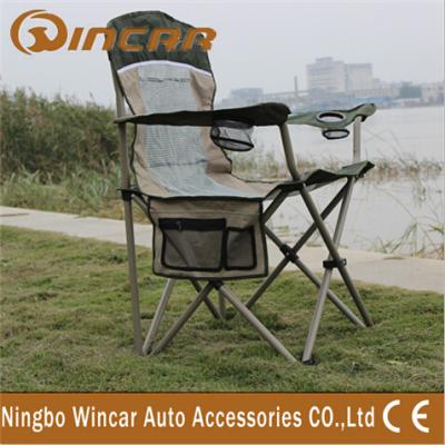 China Portable Folding Outdoor Camping Chairs With Cup Holder for family for sale