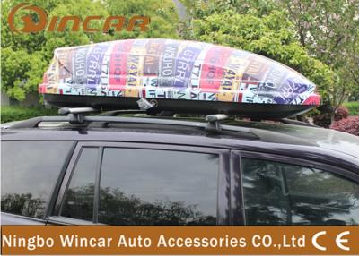 China Universal SUV / CRV Car Roof Boxes with ABS Plastic Colorful Printing for sale