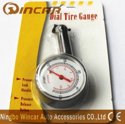 China Plastic Body Digital Tire Air Pressure Gauge , Tire Gauge With Blister Card for sale