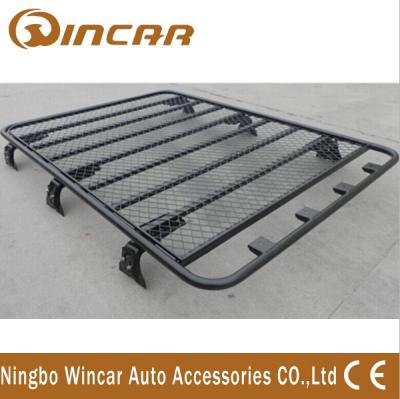 China No Frame Car Roof Rack Basket For Luggage Cargo With Aluminum / Steel Material for sale