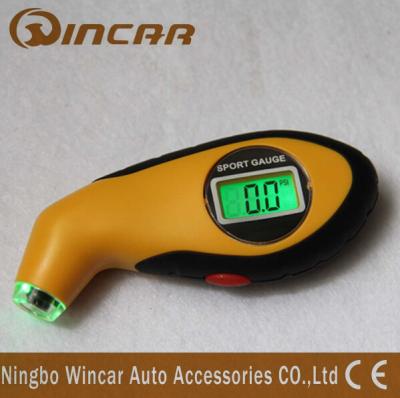 China Druck-Digital-Reifen-Manometer-Präzision 12V 150psi mit kundengebundenem Logo zu verkaufen