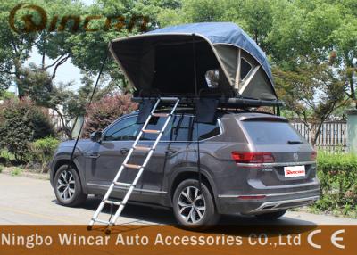 China Manually Car Top Roof Rack Tent Open In One Side Aluminum Frame For Suv for sale