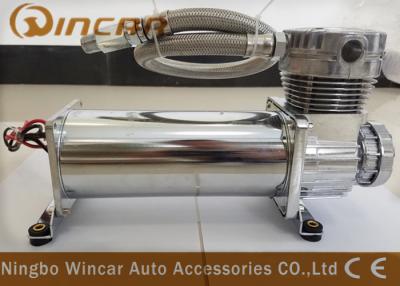 China Silver Suspension Auto Air Compressor , CE Approved Small Air Compressor For Tires for sale