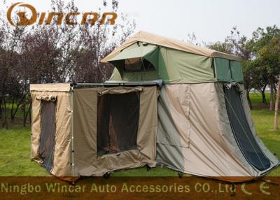 China Waterproof Car Roof Top Tent And Awning , Heavy Duty Canvas Tents For Camping for sale