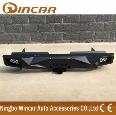 China Standard Size Steel Rear Bumper For Hilux Revo 2015-2018 Black Color for sale