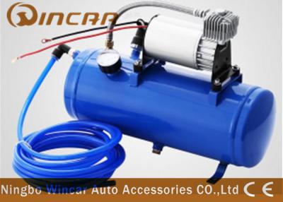 China DC 12v Portable Car Tire Pump 6L Tank Metal Material 1*30mm Cylinder for sale