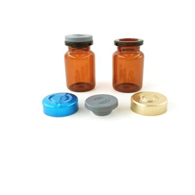 China Injection Product Packaging 8ml Powder Injection Pharmaceutical Medical Lyophilized Glass Bottle With Rubber Stopper Aluminum Cap for sale