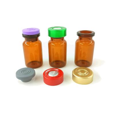 China Chemical 10ml medical glass vials with stopper for sale