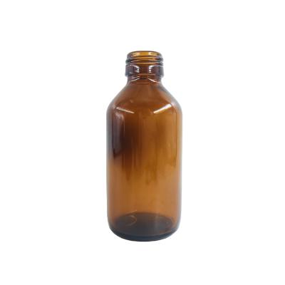 China Injection Product Packaging 10ml 30ml 50ml 80ml 100ml 150ml 200ml Amber Syrup Bottle Glass Bottle Manufacturer for sale