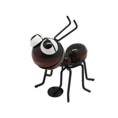 China Minimalist Metal Crafts Magnet Ant Insects Caterpillar For Living Room Restaurant Fridge Decoration for sale