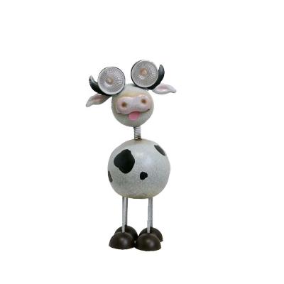 China Art Decor Home Waterproof Metal Cute Small Solar Animal Garden Light for Path Patio Backyard Decor Lawn Ornaments for sale