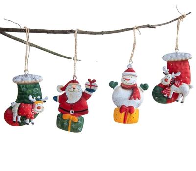 China Customization Ornaments Old Man Border Warm Elk Snowman Christmas Amazon Product Hanging Decoration For Holiday Home Gift for sale