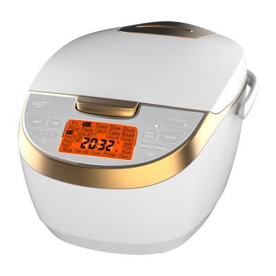 China Luxury 3D Household Rice Cooker Automatic Heating 24-48 Keep Warm Electric Large Smart Rice Cooker 4L 5L for sale