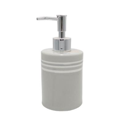 China Ceramic Foam Soap Dispenser Wholesale 16 Ounce Liquid Soap Dispenser Round Shape Foam Soap Dispenser for sale