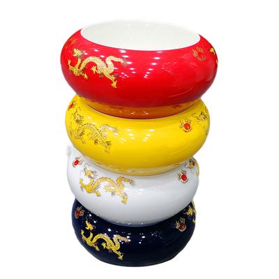 China Simply Chinese Traditional Ashtray With Custom Logo, Custom Ashtray Gift Cigar Ashtray In Ceramic for sale