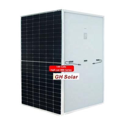 China 20A GH430MB-72H half cell 144cell Perc Solar Panel 430W factory directly supply price sunpower module for sale