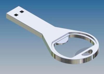 China Mutlifunctional Metal Bottle Opener USB Flash Drive Keyring As Corporate Gifts for sale