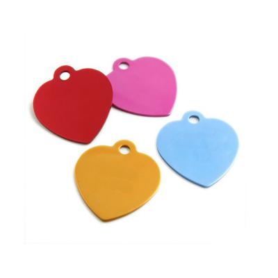 China Colorful Anodized Aluminum Personalized Metal Dog Tags , Custom Made Pet Tags for sale