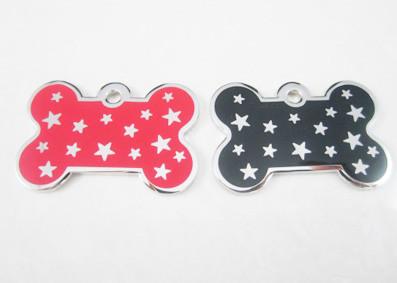 China Metal Personalised Dog Tags For Pets , Customized Dog Identification Tags for sale