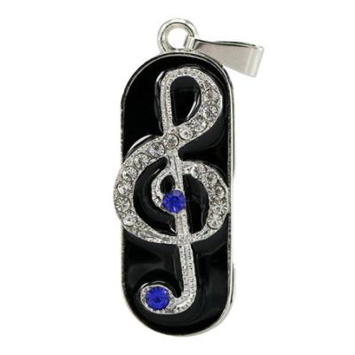 China Music Note Design Custom Usb Flash Drives , Personalized Thumb Drive Pendrive for sale